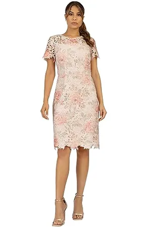 Apart ApartFashion Abito Corto in Pizzo Vestito da Sera Formale, , 40 Donna