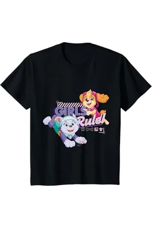 Paw Patrol Bambino - Everest Skye Girls Rule Maglietta