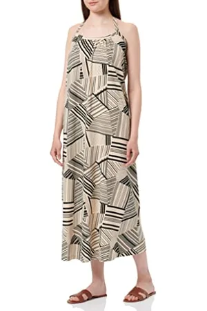 Noa Noa Menann Dress, Colore Bianco/Nero, XXS Donna