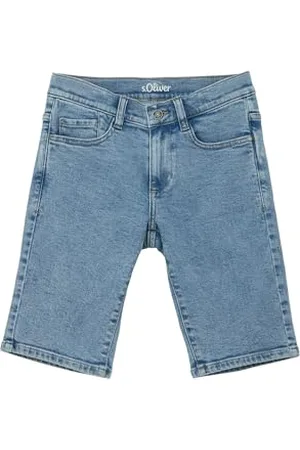 QS by s.Oliver 2145760, Jeans Bermuda, vestibilità Slim Bambino,