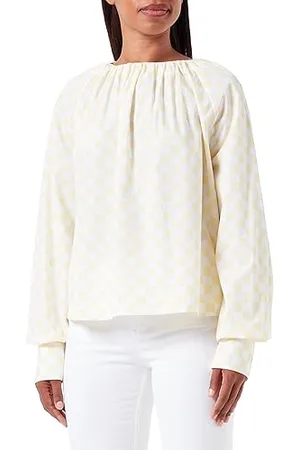 Benetton Blusa 5rdldq04y, Camicia Donna, Multicolor 66P, XS