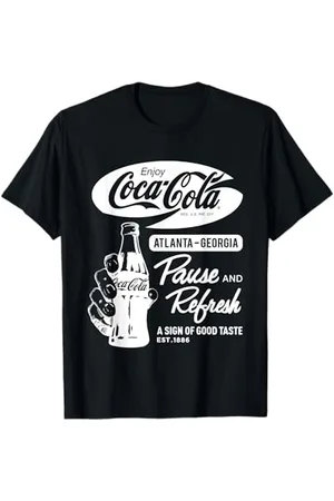 Coca-Cola Coca Cola Pausa E Aggiorna Retro Maglietta