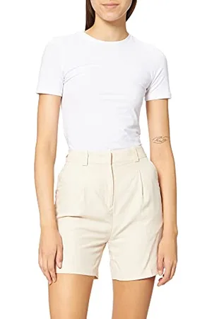 Sisley Pantaloncini 4rdh592m7, Beige 18f, 42 Donna