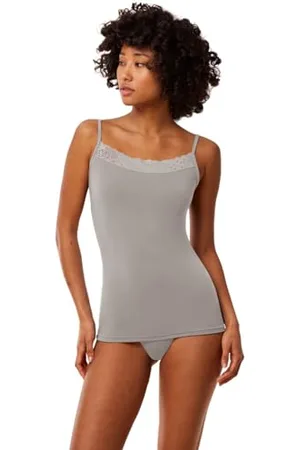 Triumph Donna Feel of Modal Spaghetti Top, Shirt, Silent Grey, S