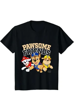 Paw Patrol Bambino - Chase Marshall Rubble Pawsome Friends Maglietta