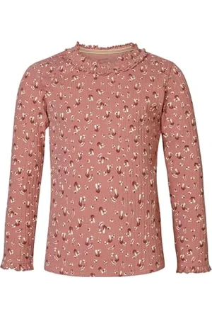 Noppies Kids Girls Tee Jidong Long Sleeve Allover Print, T-Shirt Bambina
