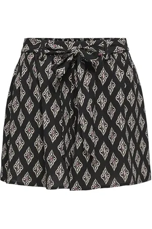 ONLY Onlnova Life Vis Jasmin Shorts AOP Pantaloncini, , L Donna