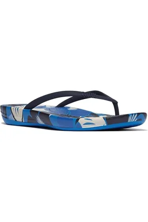 FitFlop Iqushion Flowerz Ergonomic Flip-Flops, Infradito Donna, , 36 EU