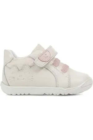 Geox B Macchia Girl C, Scarpe da Ginnastica Bimba 0-24, , 18 EU