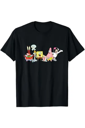 Spongebob Sponge Bob - Cast Group Maglietta