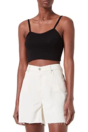 7 for all Mankind Billie Short in Denim, , 33 Donna