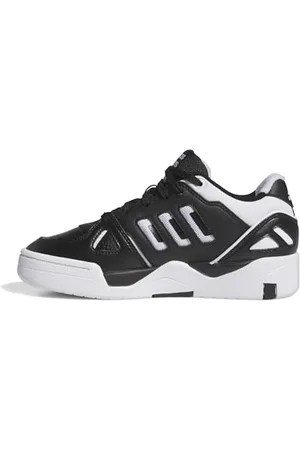 adidas MIDCITY Low Shoes, Scarpe da Basket Unisex-Adulto, Core Black/Cloud White/Core Black, 37 1/3 EU