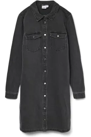 VERO MODA Vmjennie LS-Pantaloncini Mix Noos Abito, , M Donna