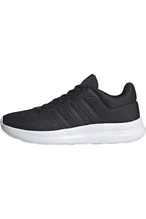 adidas Lite Racer 4.0 Shoes, Scarpe Donna, Core Black/Core Black/Iron Metallic, 40 2/3 EU