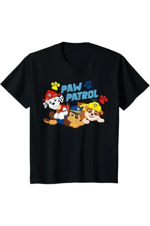 Paw Patrol Bambino - Chase Marshall Rubble Maglietta