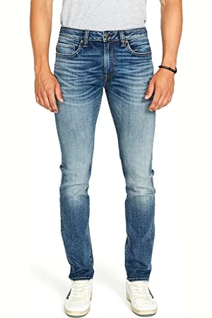 Buffalo David Bitton Ash-x Slim Fit Denim Jean - Blu - 42W x 32L