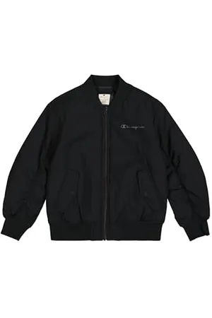 Champion Legacy Outdoor G (405042) -High-Neck Bomber, (NBK), 13-14 Anni Bambina