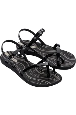 Ipanema Fashion Sand VIII Fem, Sandali Bassi Donna, Nero, Grigio, Beige, 40 EU