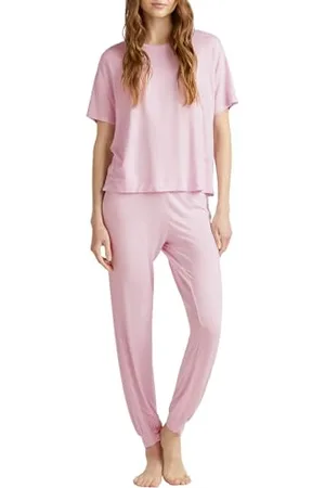 Benetton T-Shirt 36MX3M07A Parte Superiore del Pigiama, , L Donna
