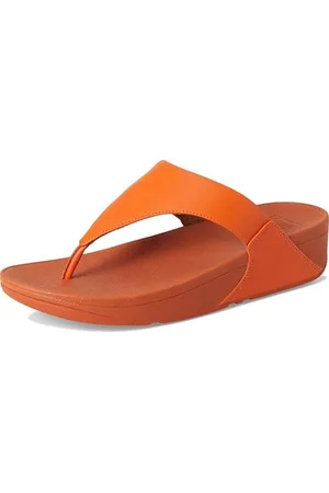 FitFlop Lulu Leather Toepost, Infradito Donna, , 43 EU