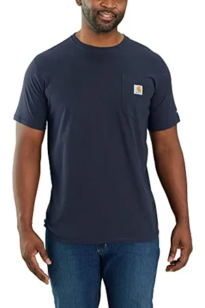 Carhartt Force Relaxed Fit Midweight Short-Sleeve Pocket T-Shirt, T-Shirt da Lavoro Uomo,