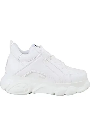 Buffalo Corin, Sneaker a Collo Alto Donna, Bianco (White 000), 37 EU