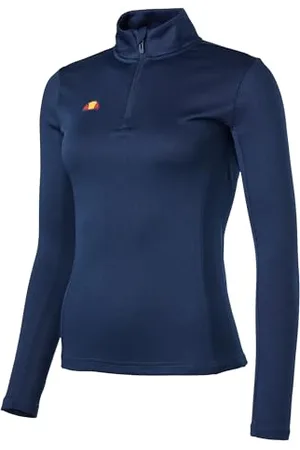 Ellesse Telero 1/2 Zip Top Maglia a Maniche Lunghe, , 40 Donna