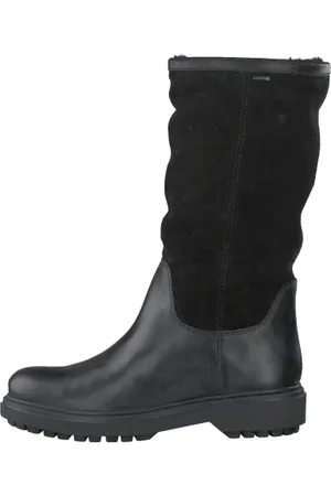 Geox D Asheely Np Abx D, Stivali Donna, (Black), 39 EU