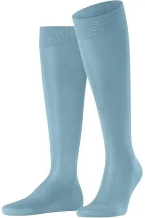 Falke Tiago M Kh sostenibili cotone filo di Scozia al ginocchio tinta unita 1 paio, Calzini lunghi Uomo, , 45-46