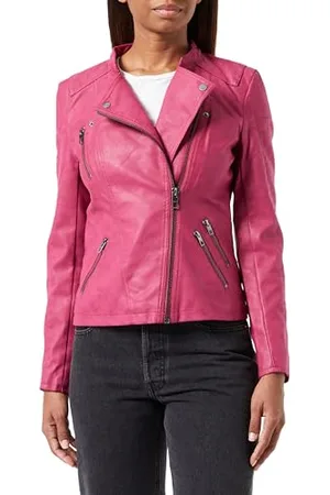 ONLY Onlava Faux Leather Biker Otw Noos, Giacca Donna, , 32
