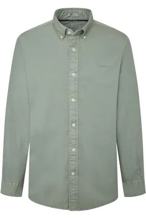 Pepe Jeans Manley Camicia, (Inverno Menta), XXL Uomo
