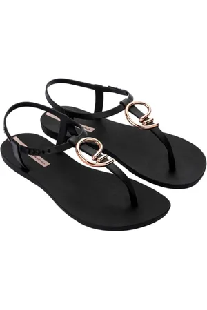 Ipanema Class Stylish Sandal Fem, Bassi Donna, Nero, Oro, Rosa, 38 EU