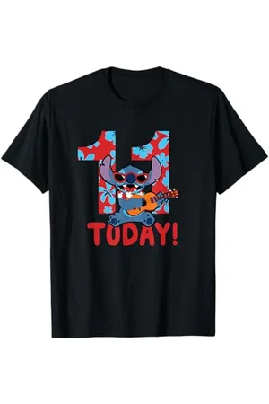 Disney Lilo & Stitch Tropical Birthday 11 Years Old Today Maglietta