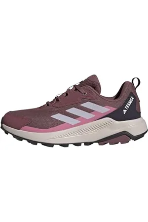 adidas Terrex Anylander Hiking Shoes, Scarpe da Trekking Donna, Burgundy/Silver Dawn/Pink Fusion, 42 2/3 EU