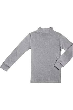 BABIDU Punt NOU Camiseta Niños Cuello Medio Alto Semicisne, Ropa Interior para Niño Y Niña Maglione, , 16 Anni Unisex-Bambini