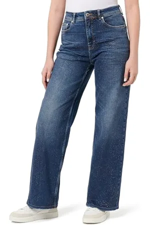 Street one F378327 Jeans con Dettagli Glitterati, , 31W x 30L Donna