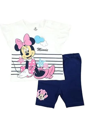 Disney Completo Minnie per Bebè Suit-Dress Set, , 3 Mesi Baby Girls