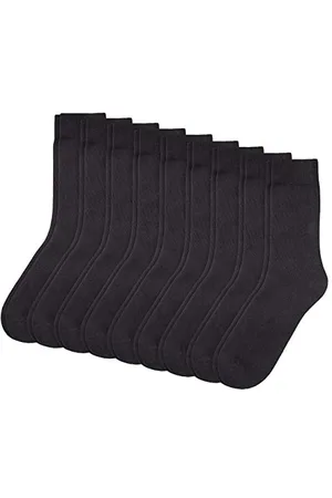 Camano 3403 Ca-Cotton Socks 9 Paar Calzini, (Schwarz (Black 05), Taglia Produttore: 43/46 (Pacco da 9) Uomo