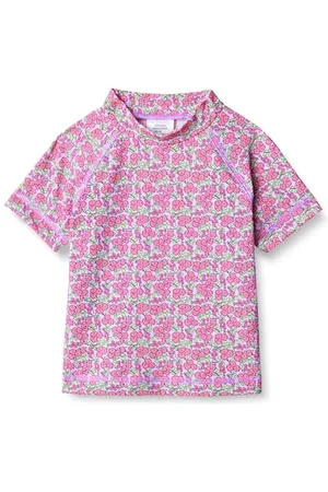Amazon T-Shirt Rashguard a Manica Corta Bambine e Ragazze, , 10 Anni