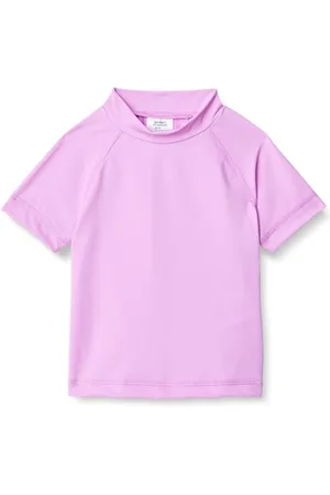 Amazon T-Shirt Rashguard a Manica Corta Bambine e Ragazze, , 8 Anni