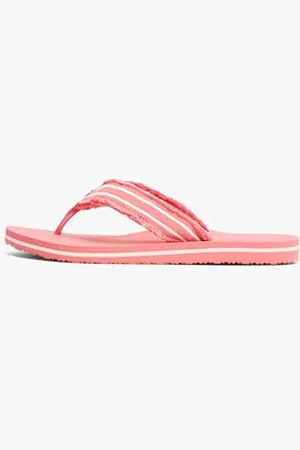Tommy Hilfiger TH Webbing Beach Sandal Fw0fw08739, Infradito Donna, Pink (Washed Cherry), 40 EU