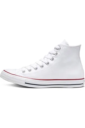 Converse All Star Hi Canvas - Ad2, Sneaker Unisex Bambini E Ragazzi, Bianca Optical White, 35 EU