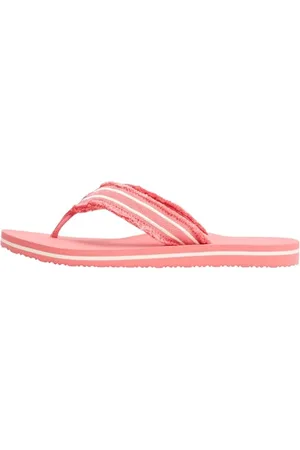 Tommy Hilfiger TH Webbing Beach Sandal Fw0fw08739, Infradito Donna, Pink (Washed Cherry), 38 EU