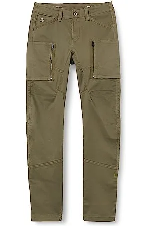 G-Star Uomo Zip Pocket 3D Skinny Cargo Pants, (combat D21975-C105-723), 34W / 32L