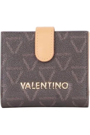 VALENTINO Lady Re, Accessory-Travel Wallet Unisex-Adulto, Moro/Naturale, Talla Unica