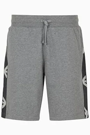 Emporio Armani Bermuda Short Pantaloni della Tuta, Medium Grey Melange, XL Uomo