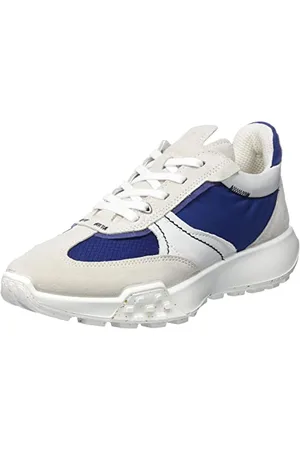 Ecco Retro, Shoes Donna, Shadow White/Blue Depth/White, 41 EU
