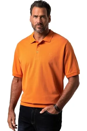 JP 1880 Maglia Polo Basic in piqué con Taglio Speciale per l