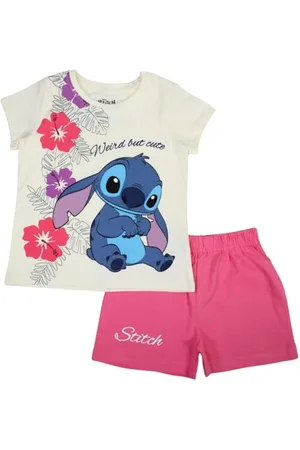 Disney Set di Abbigliamento Lilo & Stitch Vestito di Bambini, Ragazza, , 3 Years (Pacco da 2) Unisex Kids