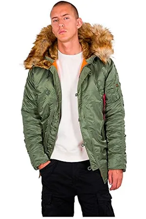 Alpha Industries N3B VF 59 Giacca Invernale da Donna, (Sage-Green 01), Large